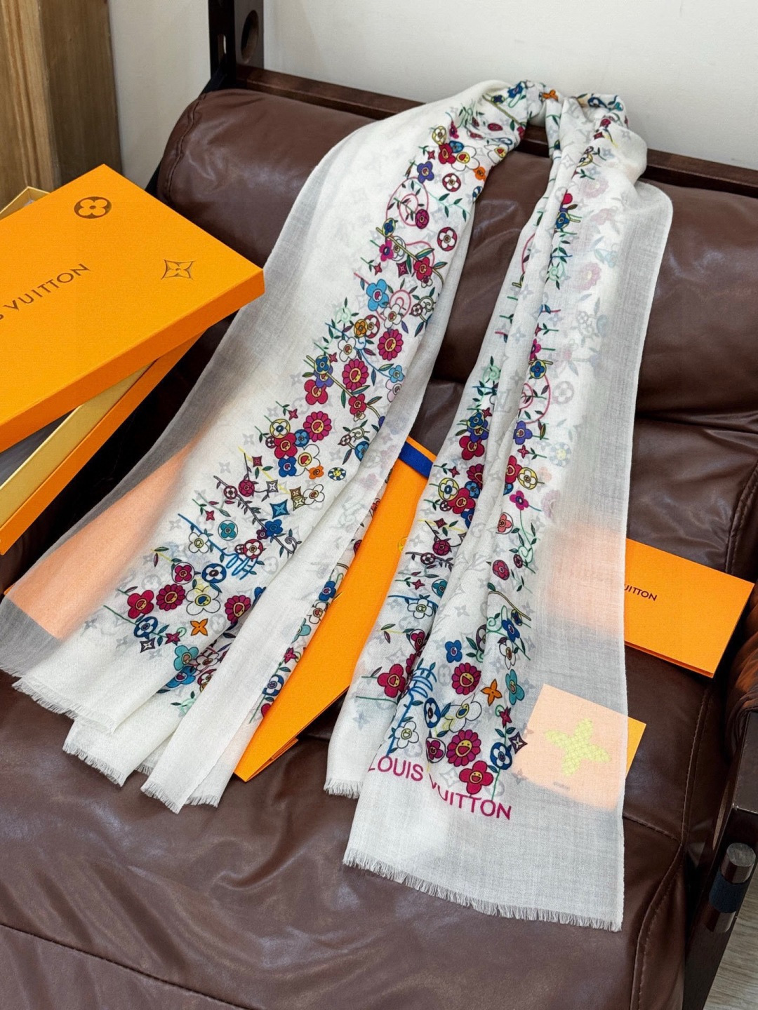 25年新品🌈上新 专柜同步材质 LV x TM Monogram SuPerflat Flowers 方