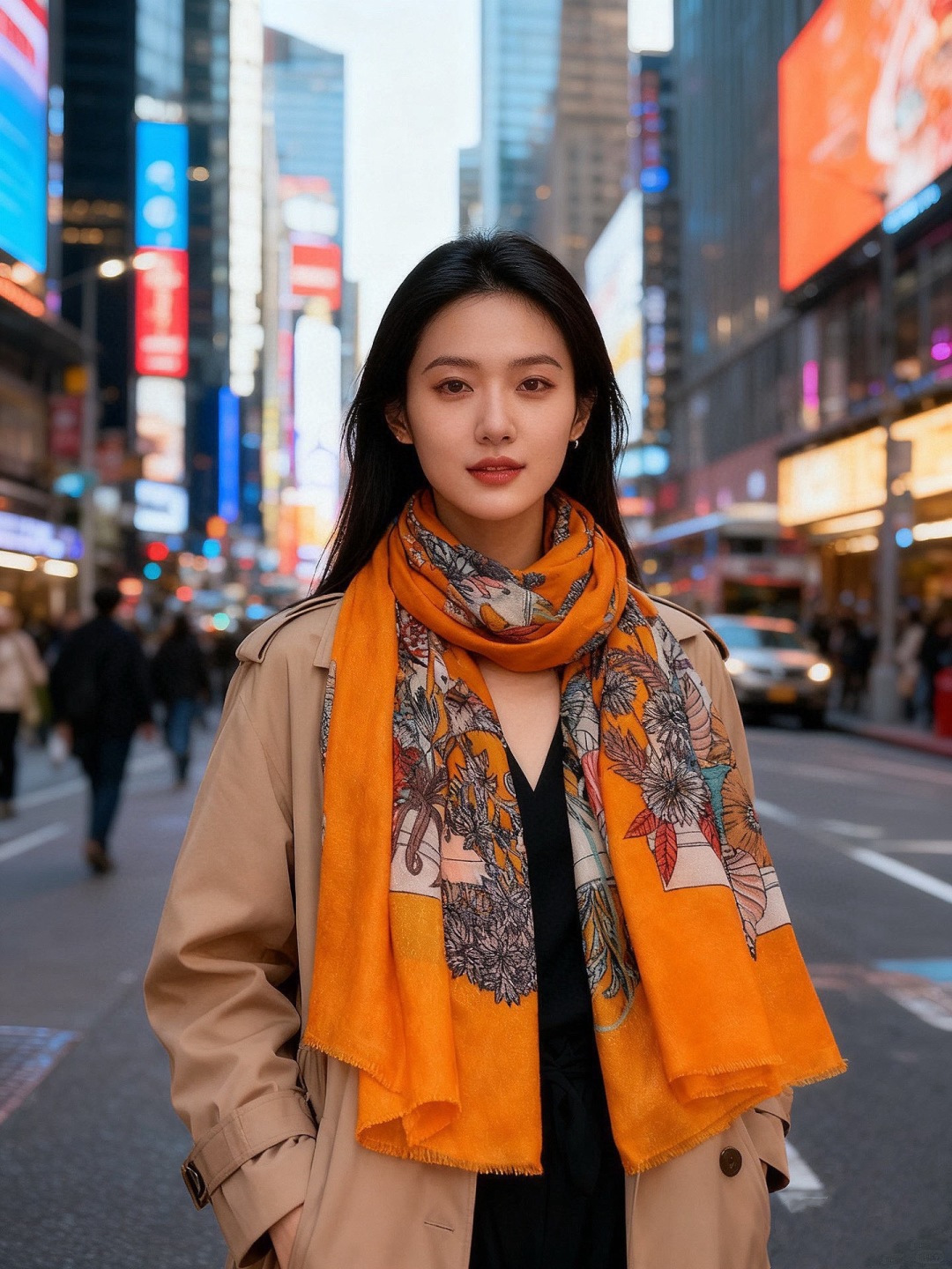 会发光发亮的围巾 羊绒新款🆕👏买了都说好看‼️推荐💕爱马仕双面同色羊绒方巾，【奇珍乐园】顶级工艺超值‼️