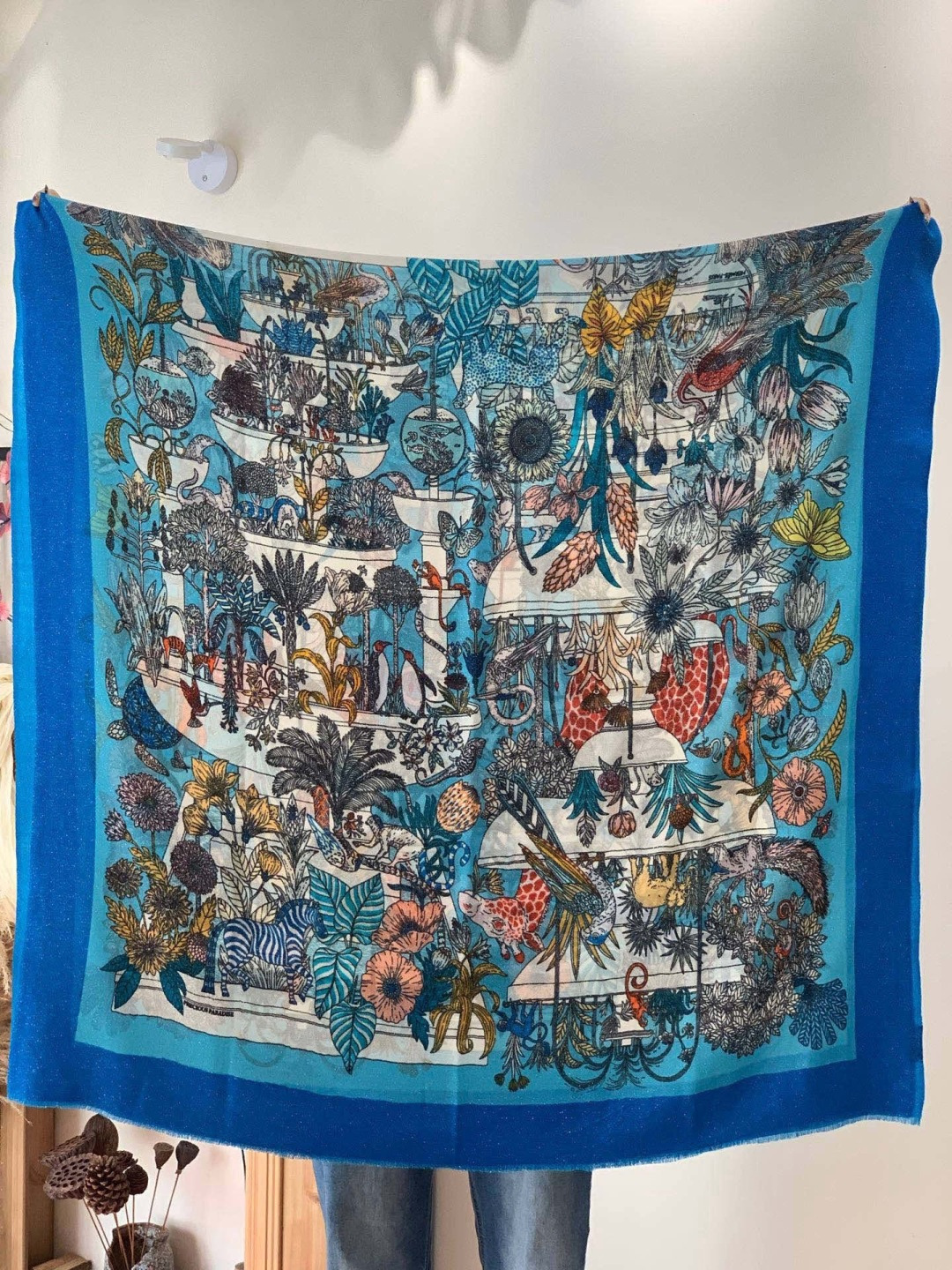 会发光发亮的围巾 羊绒新款🆕👏买了都说好看‼️推荐💕爱马仕双面同色羊绒方巾，【奇珍乐园】顶级工艺超值‼️