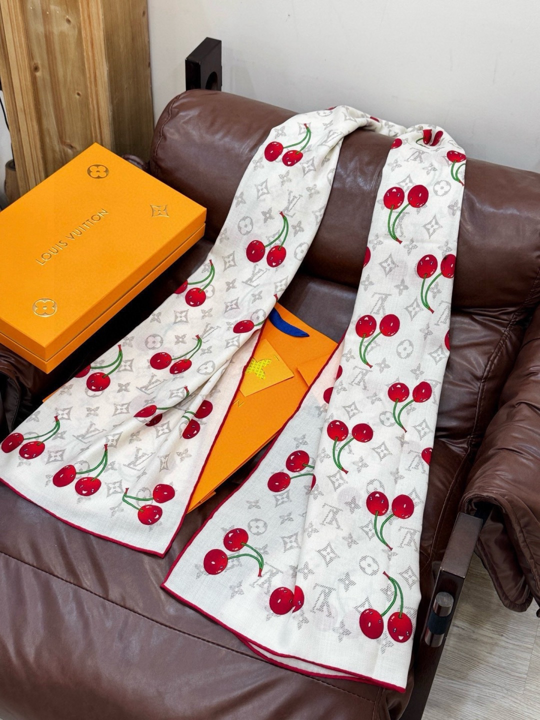 LV X TM MONOGRAMCERISE 【双面丝绒同色】LV × TM Monogram Ceri