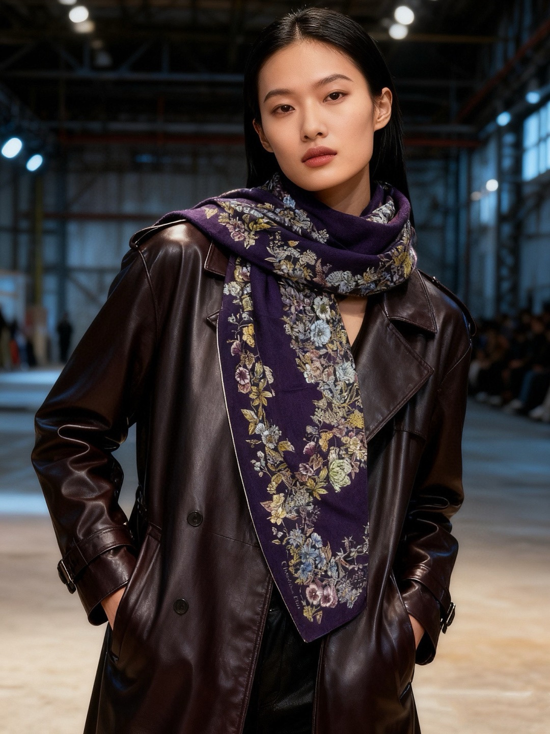 Dior 140双面丝绒印花方巾这款方巾以 Dior Star 图案呈现 Dior 的幸运星，通过该系列