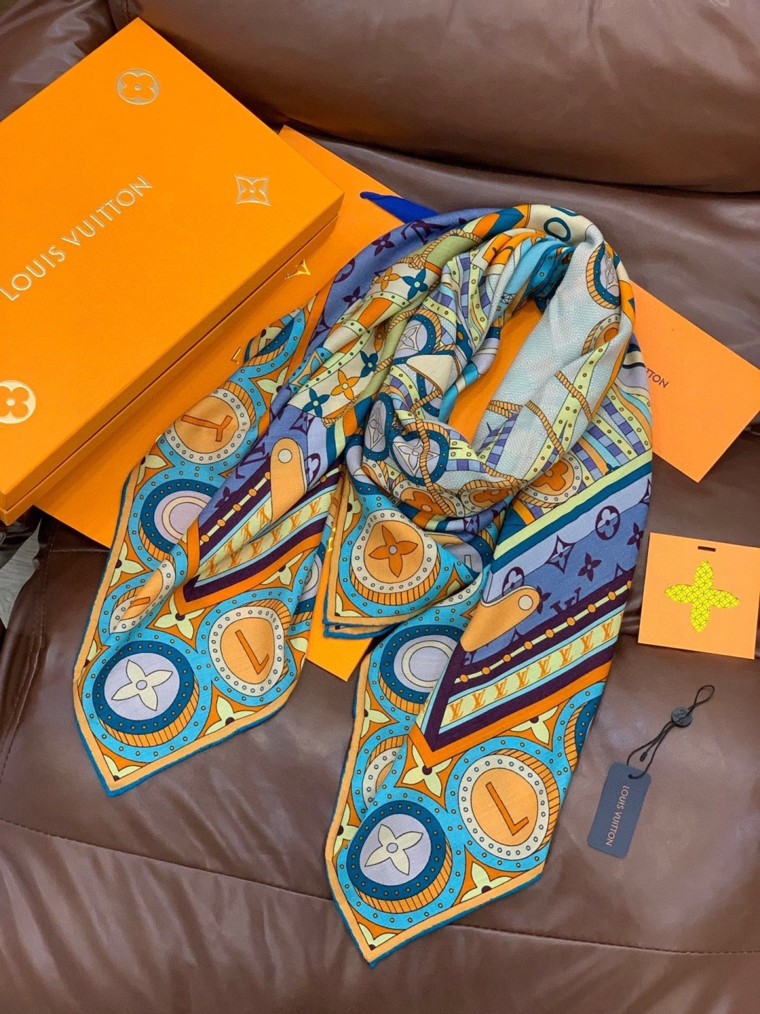 JARDIN DES PLANTES 140双面丝绒～【LV秋冬新品】Jardin Des Plante