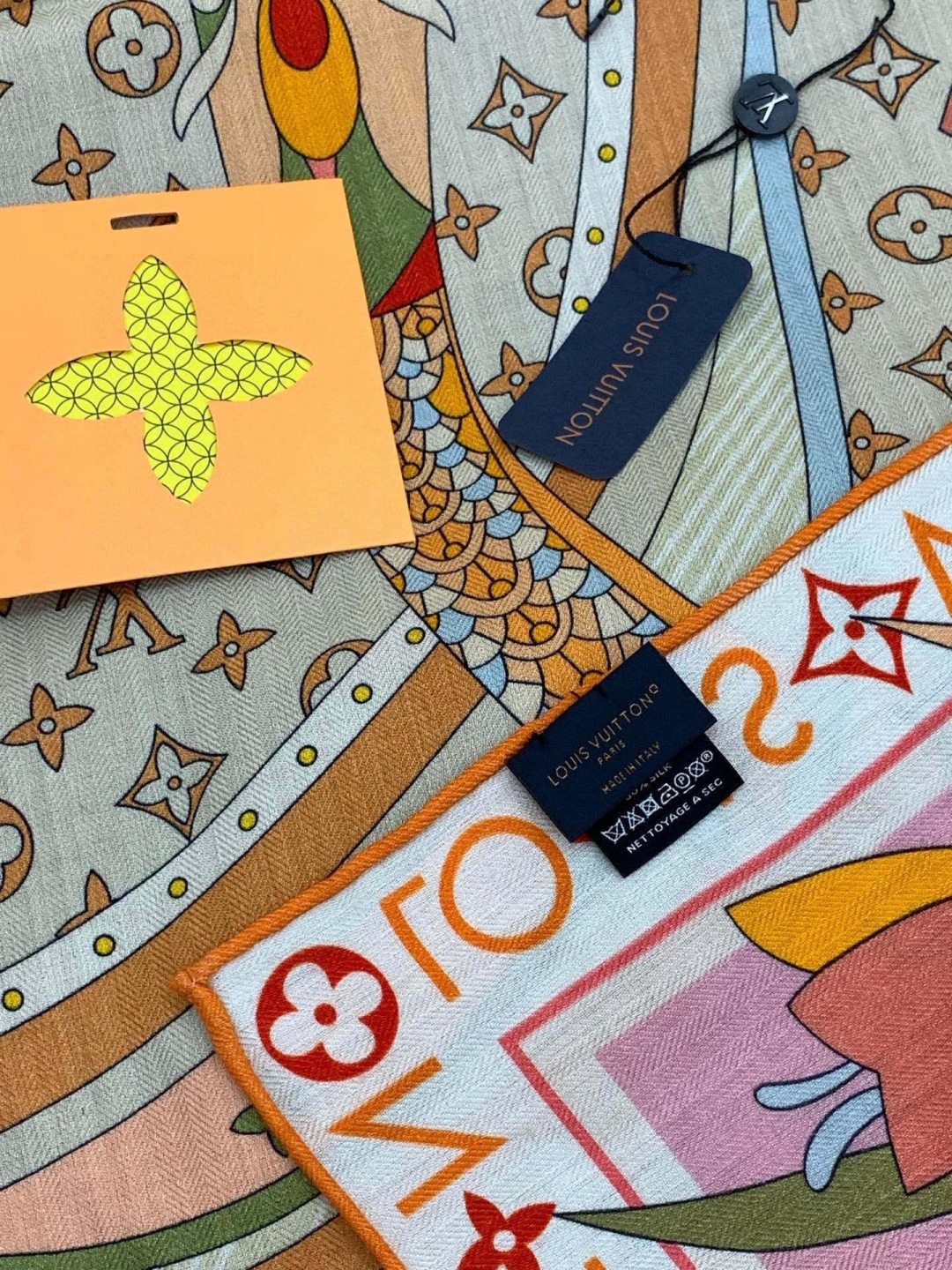 JARDIN DES PLANTES 140双面丝绒～【LV秋冬新品】Jardin Des Plante