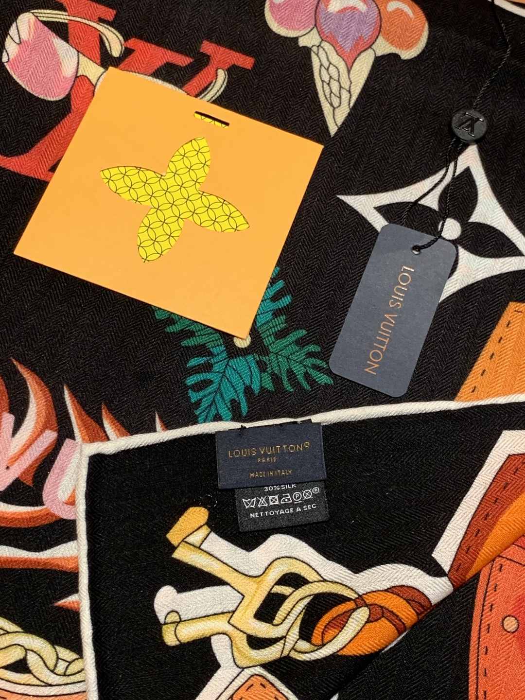 LV x TM 140披肩【140顶级丝绒双面同色披肩】本款LVxTMMonogram Multicol