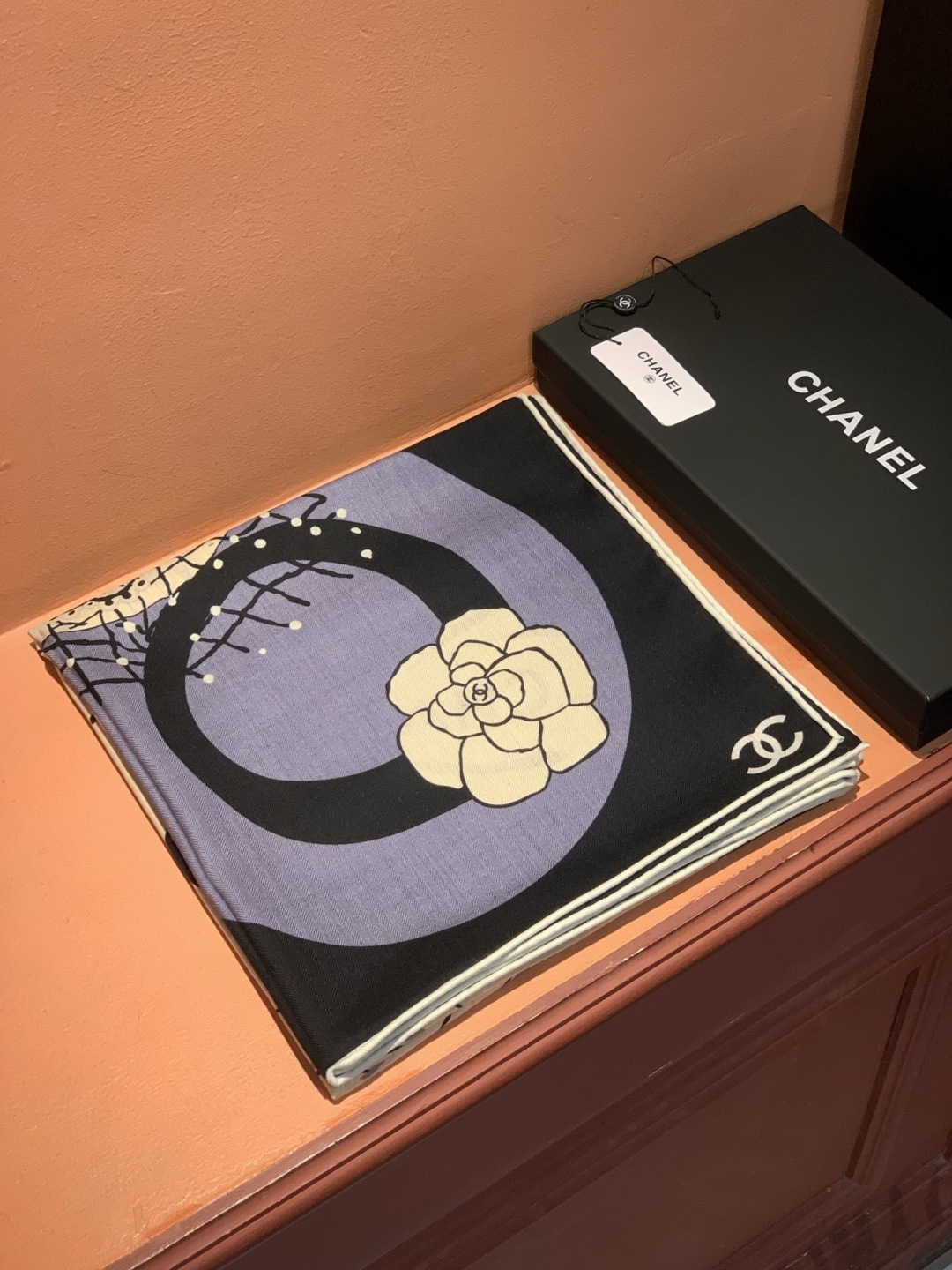 📦新款💖💖🏻🏻【山茶花印花140】140丝绒双面同色印花方巾‼️抢‼️VIP推荐 ‼️下手一定要快【高端