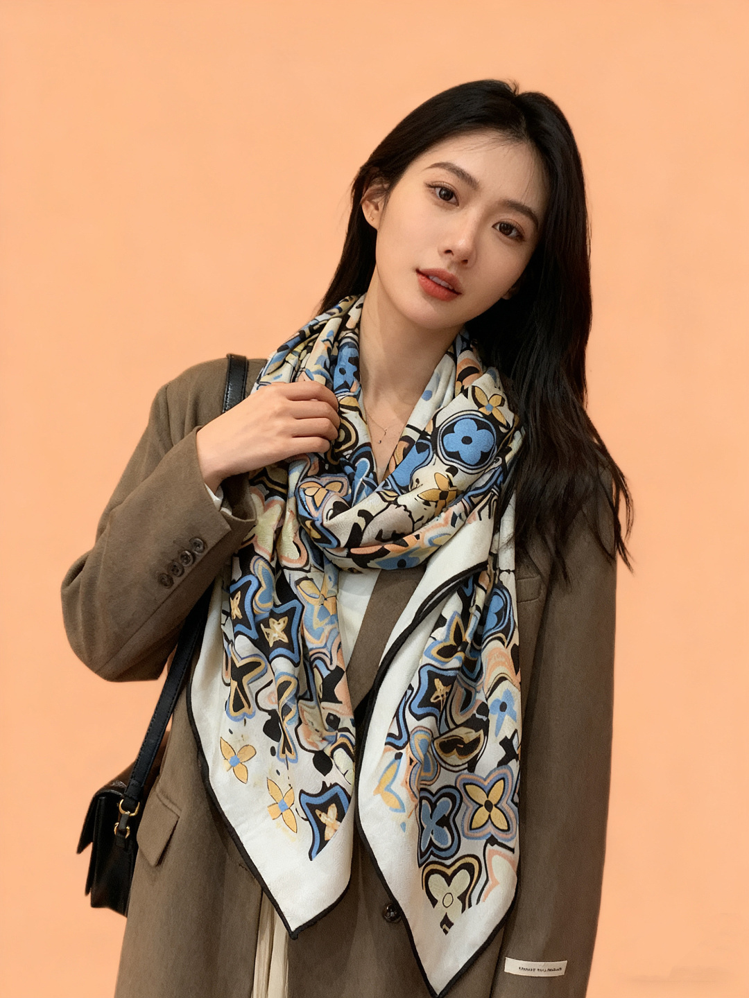 JARDIN DES PLANTES 140双面丝绒～【LV秋冬新品】Jardin Des Plante