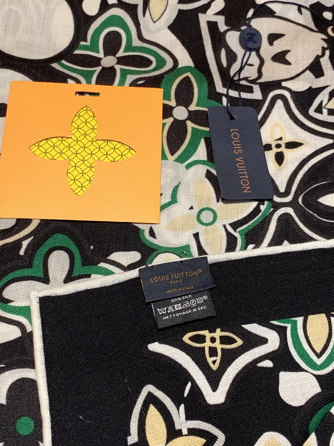 JARDIN DES PLANTES 140双面丝绒～【LV秋冬新品】Jardin Des Plante