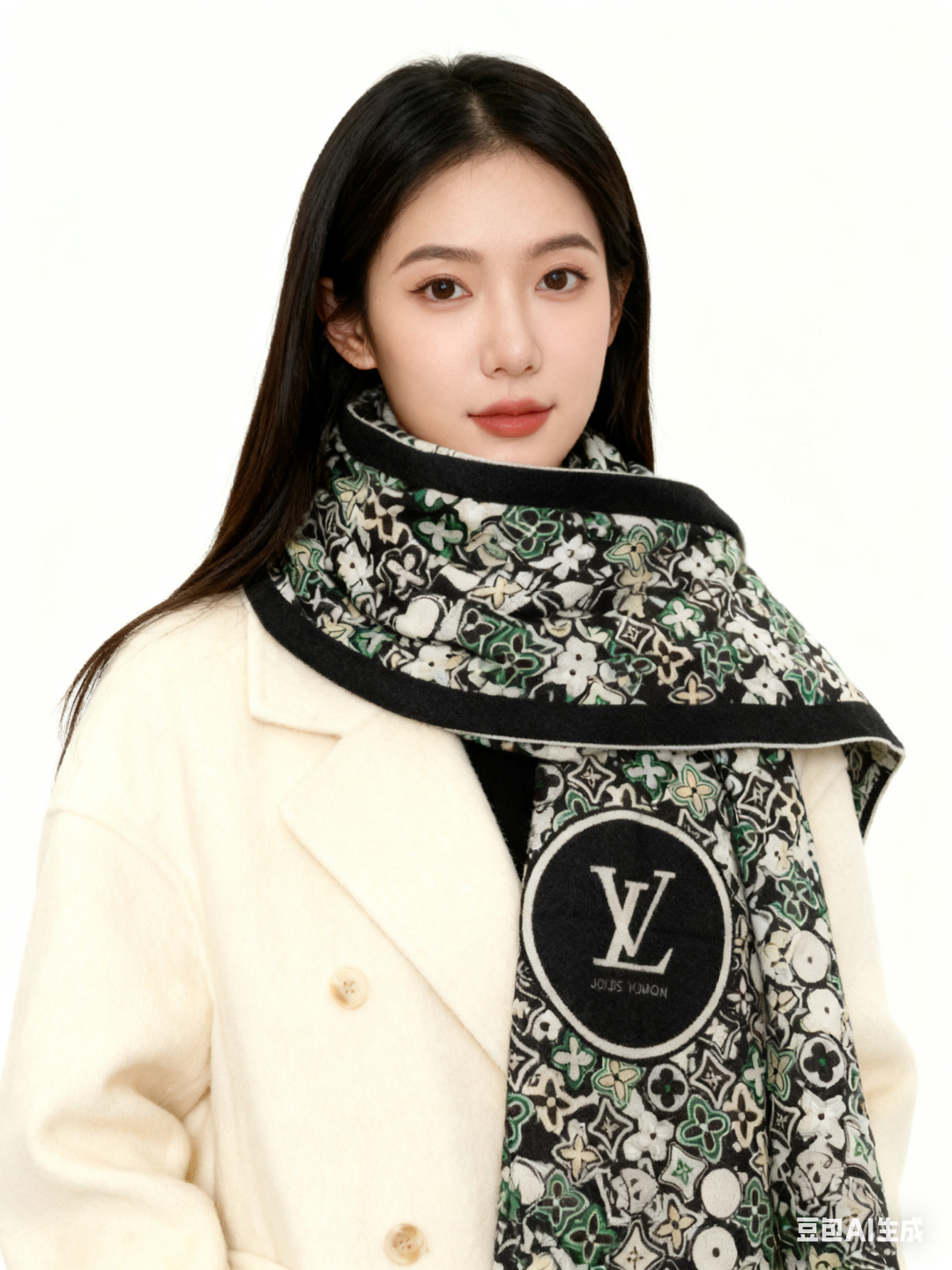 JARDIN DES PLANTES 140双面丝绒～【LV秋冬新品】Jardin Des Plante