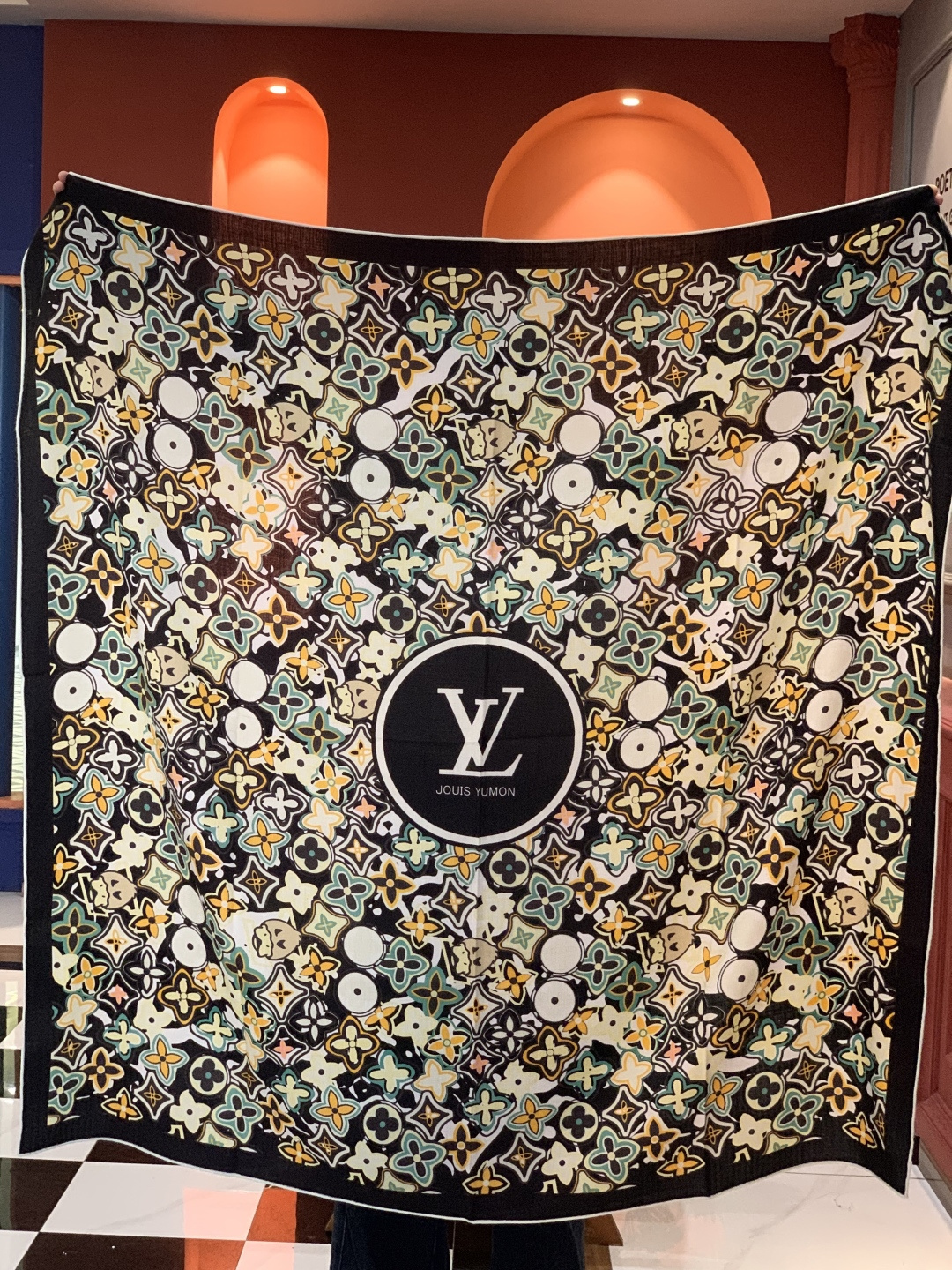 JARDIN DES PLANTES 140双面丝绒～【LV秋冬新品】Jardin Des Plante