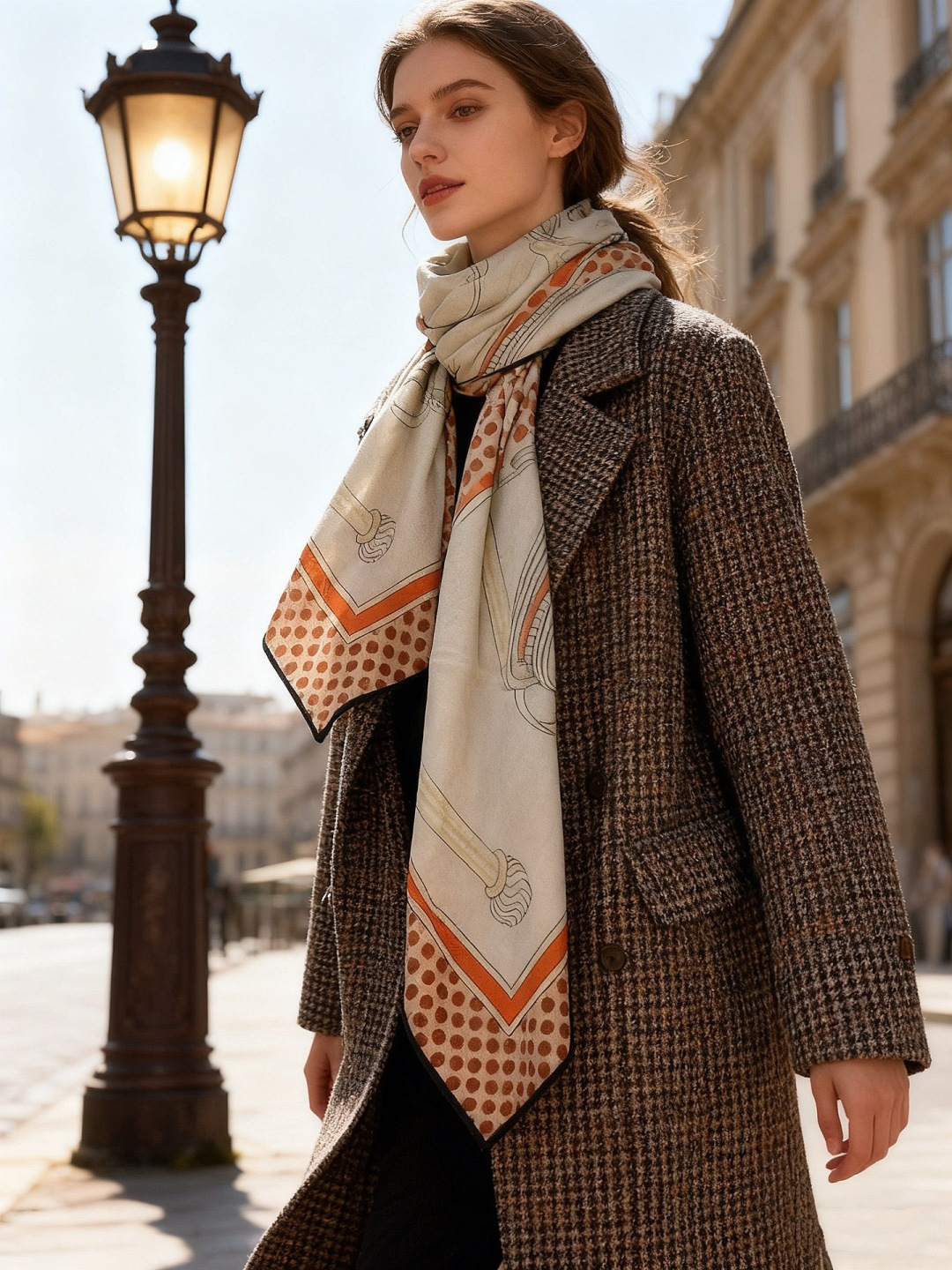 【140顶级丝羊绒双面同色披肩『骏马之城』！！超级气质！！】不仅美有其表，更有好品质与好细节的出彩内质！