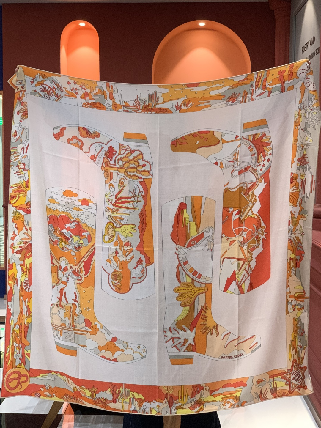 羊绒新款🆕👏👏买了都说好看‼️推荐💕爱马仕双面同色羊绒方巾【双面同色140】，顶级工艺超值‼️爱马仕专柜