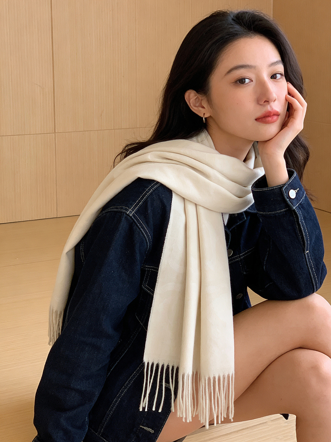 蔻驰 2025年新款到！Coach爆款！披肩也太好看了吧！不仅有颜值还有品质，手感超级软糯和舒服，尺寸1