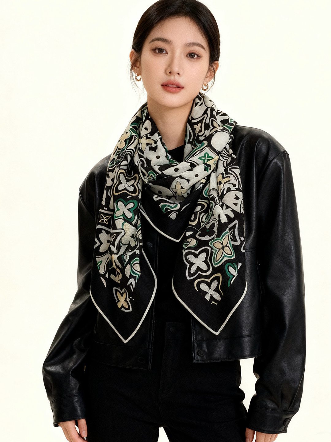 JARDIN DES PLANTES 140双面丝绒～【LV秋冬新品】Jardin Des Plante