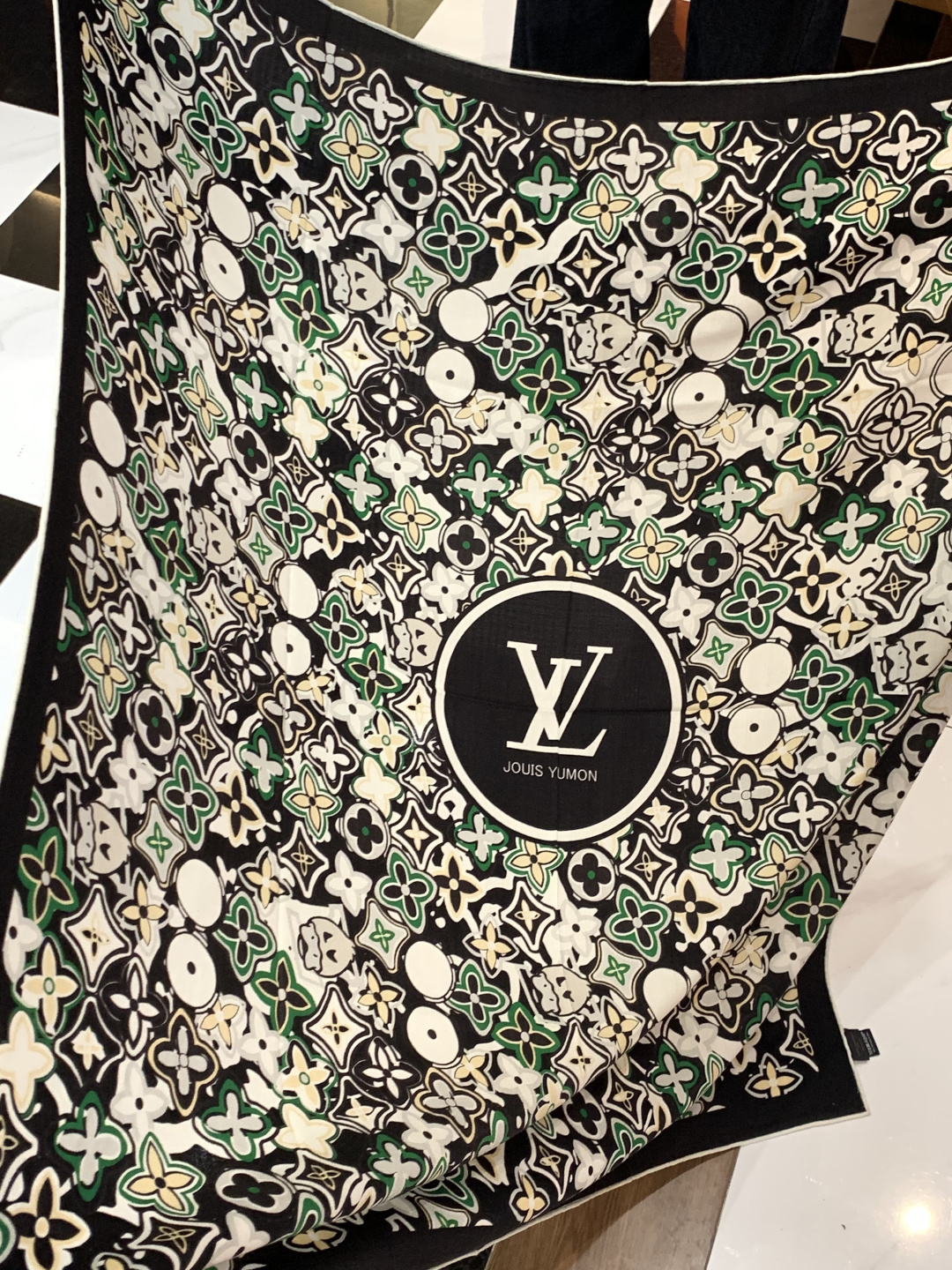 JARDIN DES PLANTES 140双面丝绒～【LV秋冬新品】Jardin Des Plante