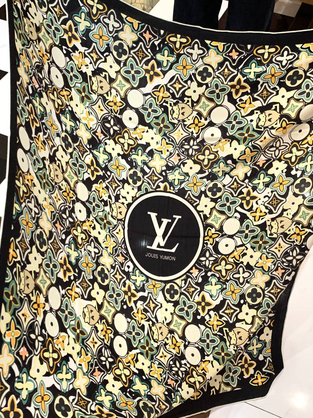 JARDIN DES PLANTES 140双面丝绒～【LV秋冬新品】Jardin Des Plante