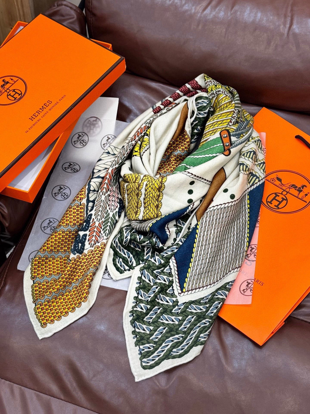 丝巾 |HERMES I Dressage Tressage2025秋冬Dressage Tressag