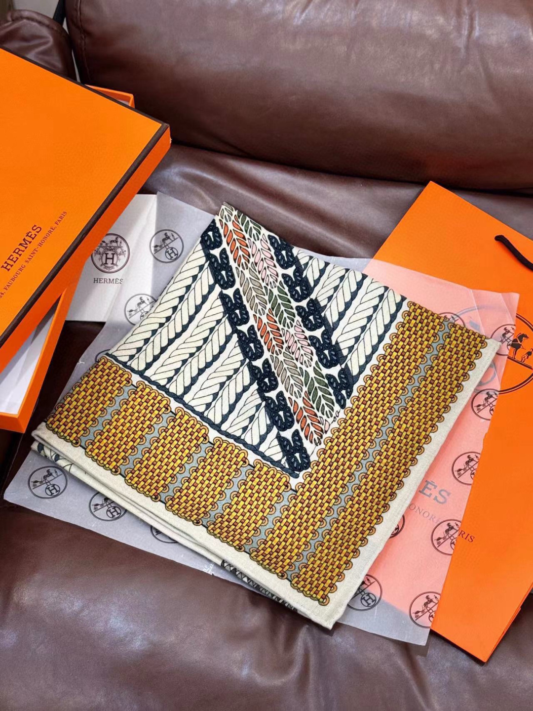 丝巾 |HERMES I Dressage Tressage2025秋冬Dressage Tressag