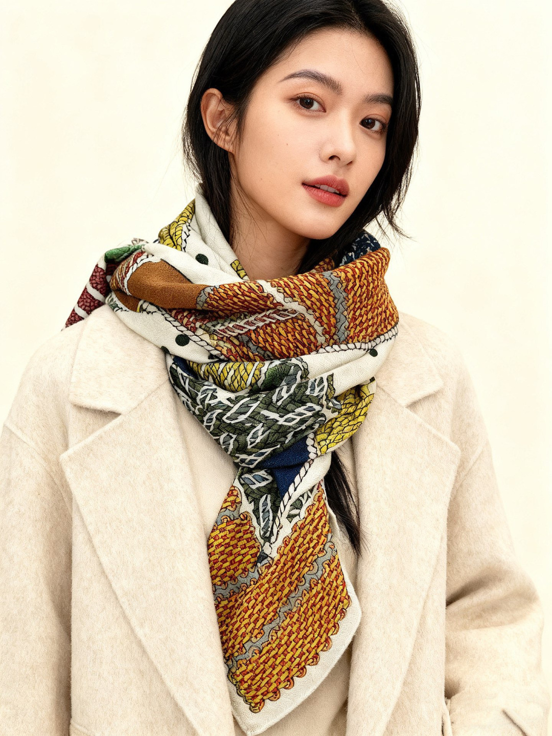 丝巾 |HERMES I Dressage Tressage2025秋冬Dressage Tressag