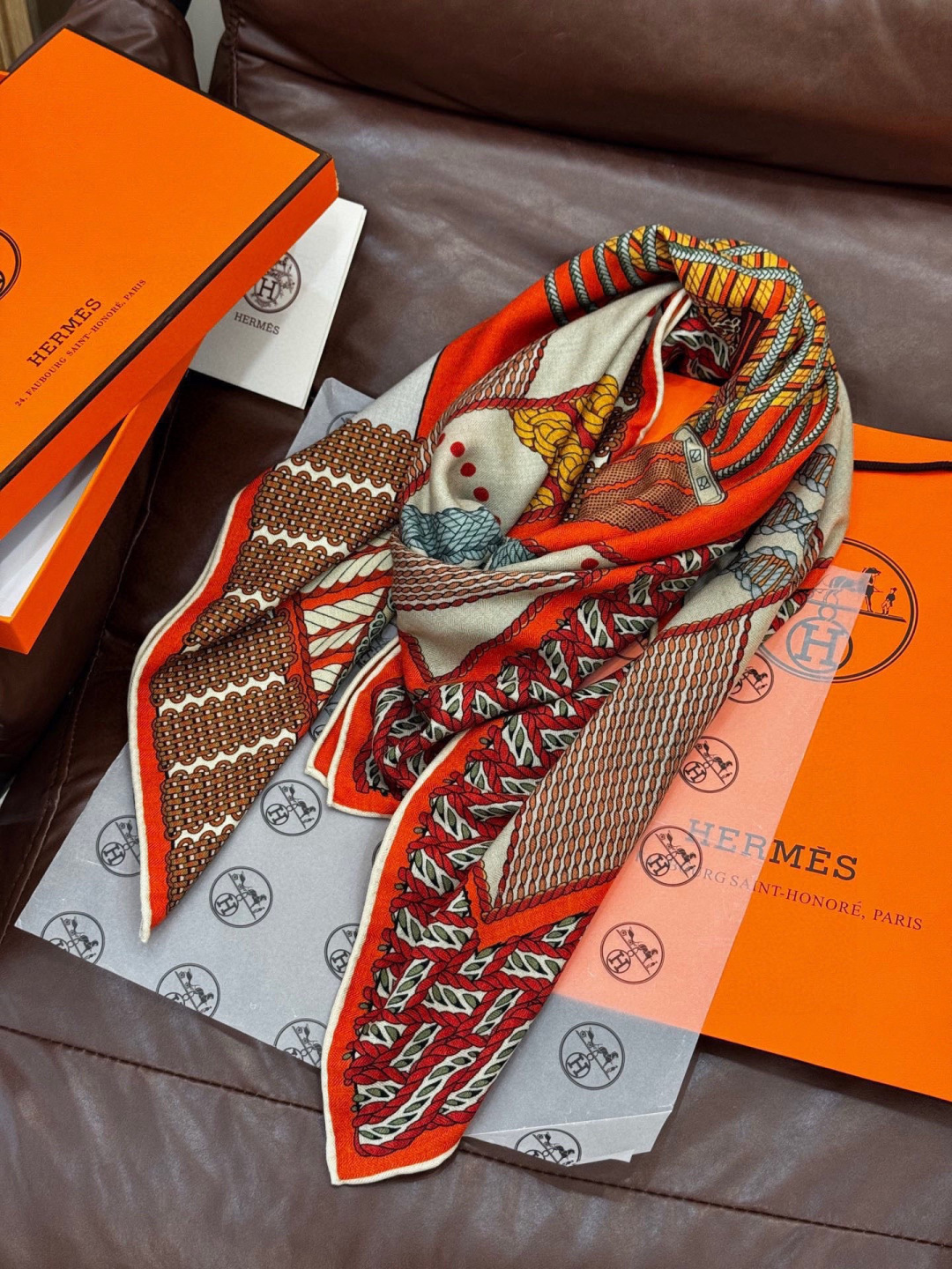 丝巾 |HERMES I Dressage Tressage2025秋冬Dressage Tressag