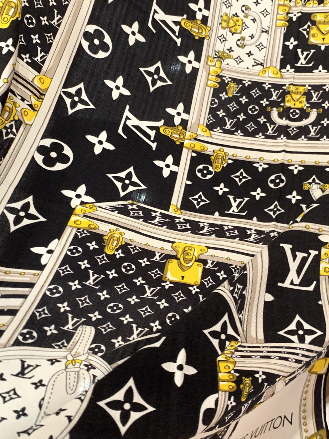 MY NEVERFULL 140丝绒方巾【140顶级丝绒双面同色】My Neverfull 丝绒方巾回溯