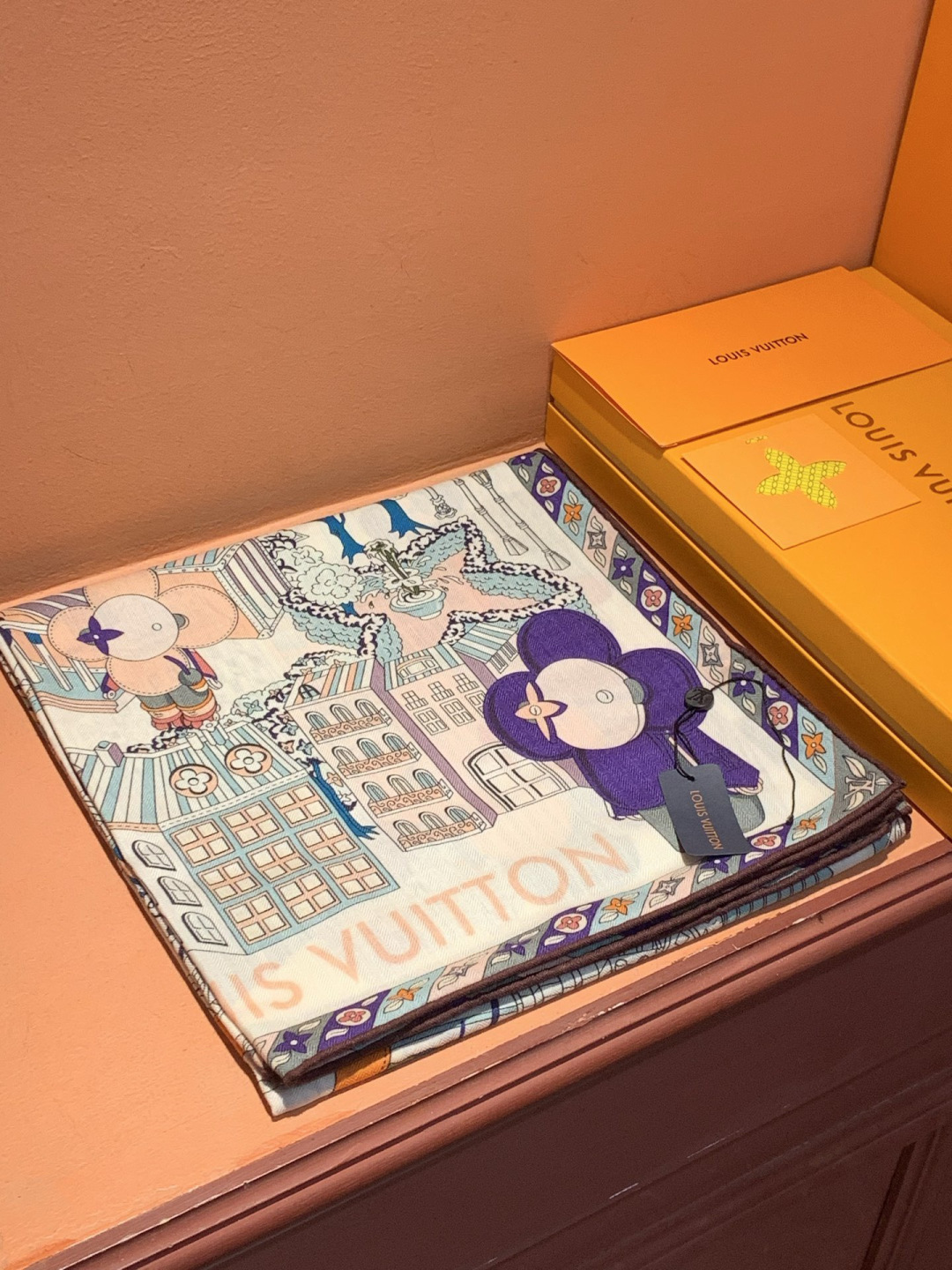 🆕L.viP 定制级别 【双面同色高奢丝绒方巾，baby绒级别的超柔触感】只有我家的品质才能叫丝绒方巾路