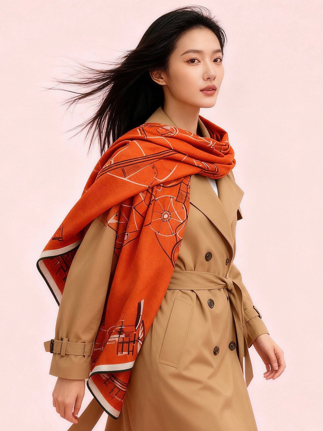 ✨✨HERMES 牛逼爆款 双面同色【马术的错综交叠140】【绝对顶级品质】💣超值回馈🎀绝对会尖叫的专柜