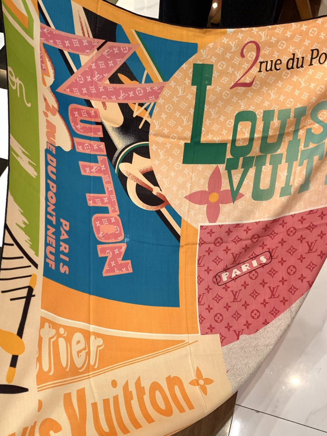 JARDIN DES PLANTES 140双面丝绒～【LV秋冬新品】Jardin Des Plante