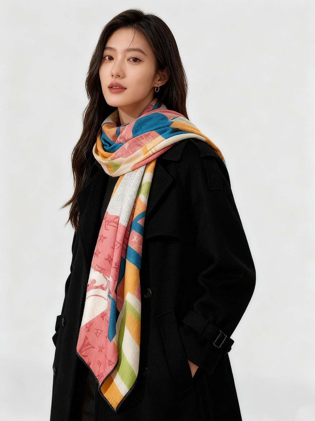 JARDIN DES PLANTES 140双面丝绒～【LV秋冬新品】Jardin Des Plante