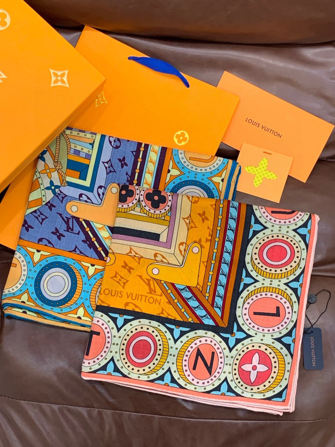 JARDIN DES PLANTES 140双面丝绒～【LV秋冬新品】Jardin Des Plante