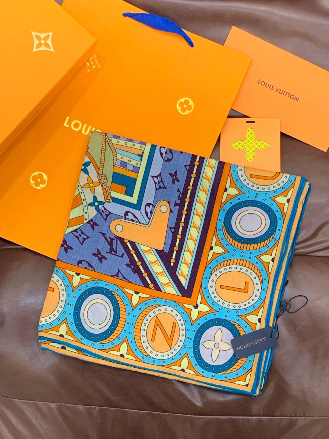 JARDIN DES PLANTES 140双面丝绒～【LV秋冬新品】Jardin Des Plante