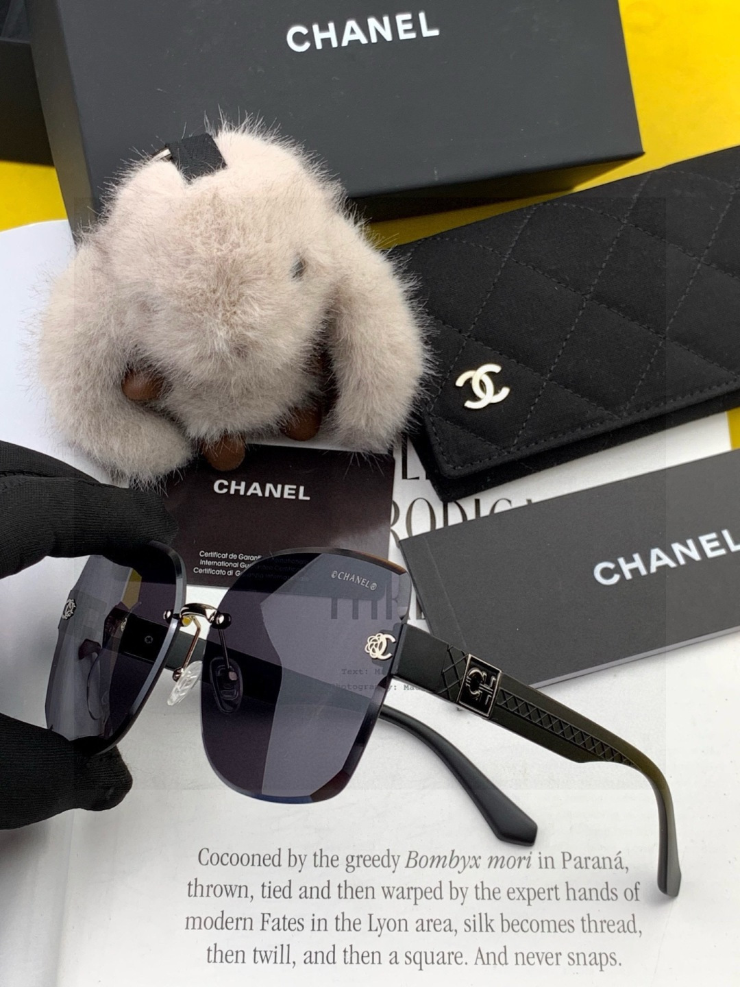 新品CHANEL 香奈儿太阳镜以独特魅力和前卫风格诠释春夏最新眼镜，质感超好佩带舒适 型号：CH6305