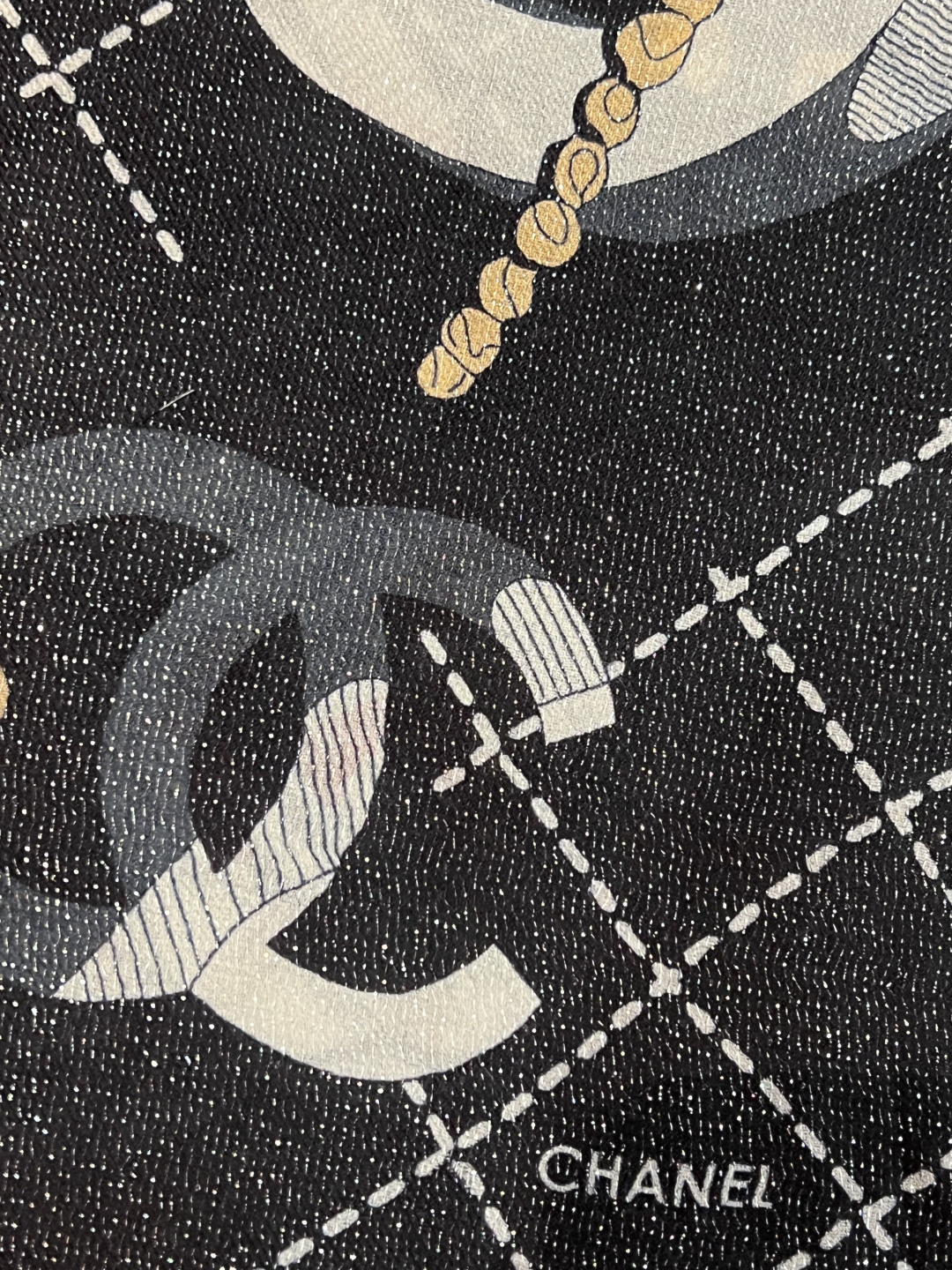 会发光发亮的围巾 💄💋新款客供亮片💖羊绒面料长巾 😘美翻了[流泪]【彩色山茶花银线长巾】御用殿堂级极‼️