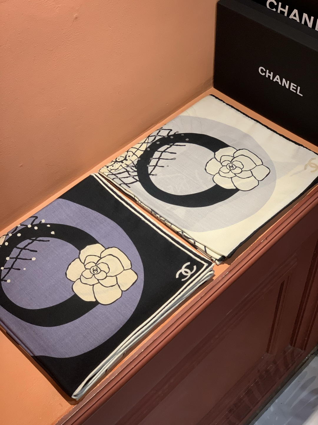 📦新款💖💖🏻🏻【山茶花印花140】140丝绒双面同色印花方巾‼️抢‼️VIP推荐 ‼️下手一定要快【高端