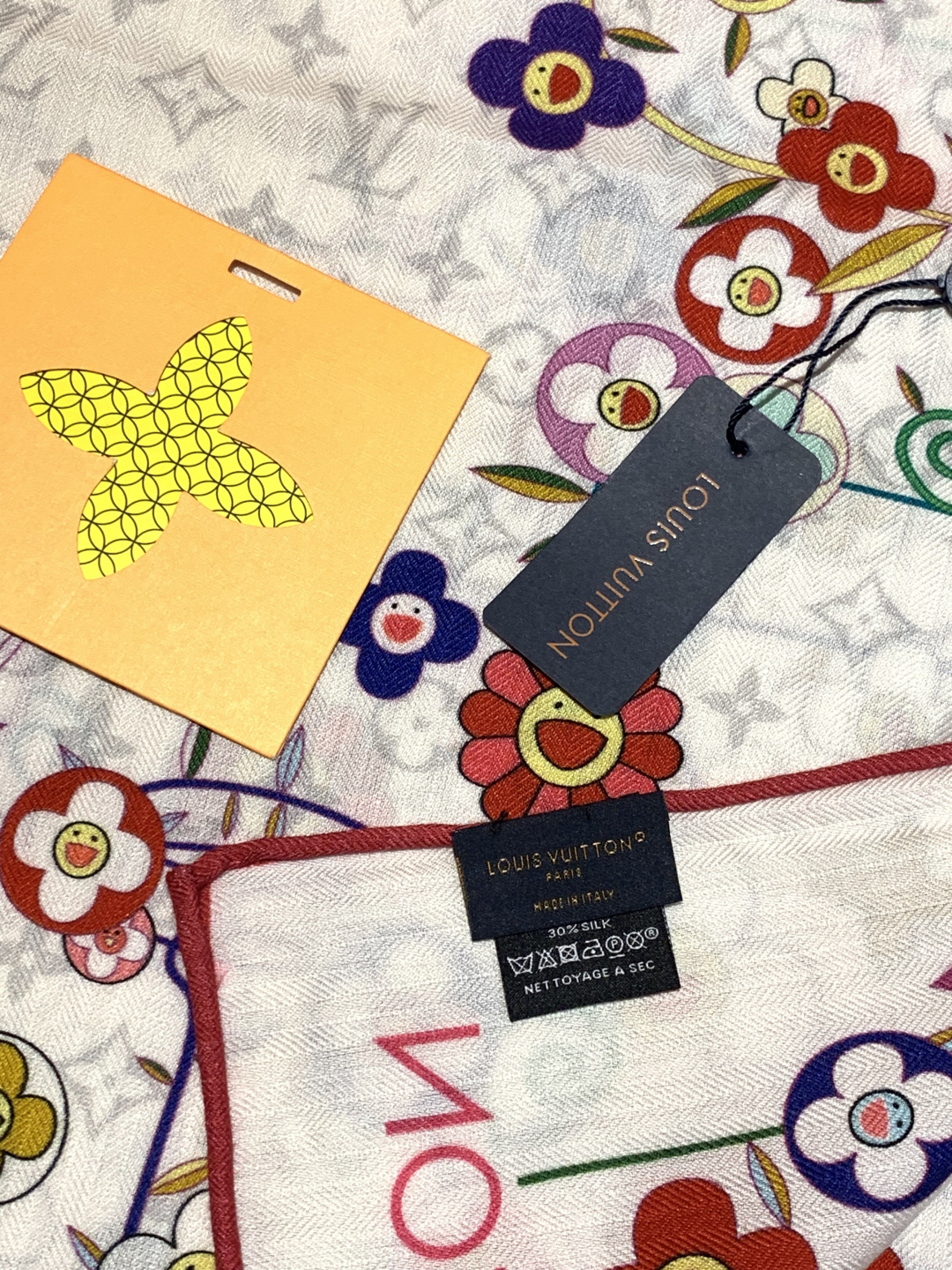 MONOGRAM INFINITY 140丝绒方巾【140顶级丝绒双面同色】Monogram Infin