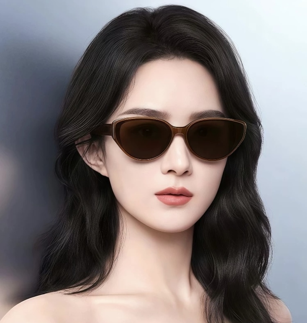 巴黎世家2025开春新款一体镜 小框太阳镜男女同款 😎 爆款大框尼龙太阳镜 超逼格超酷 镜腿品牌设计感强