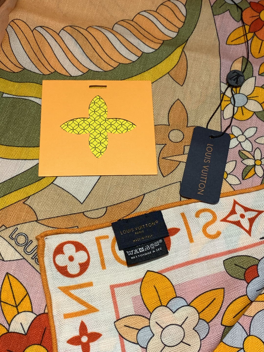 JARDIN DES PLANTES 140双面丝绒～【LV秋冬新品】Jardin Des Plante