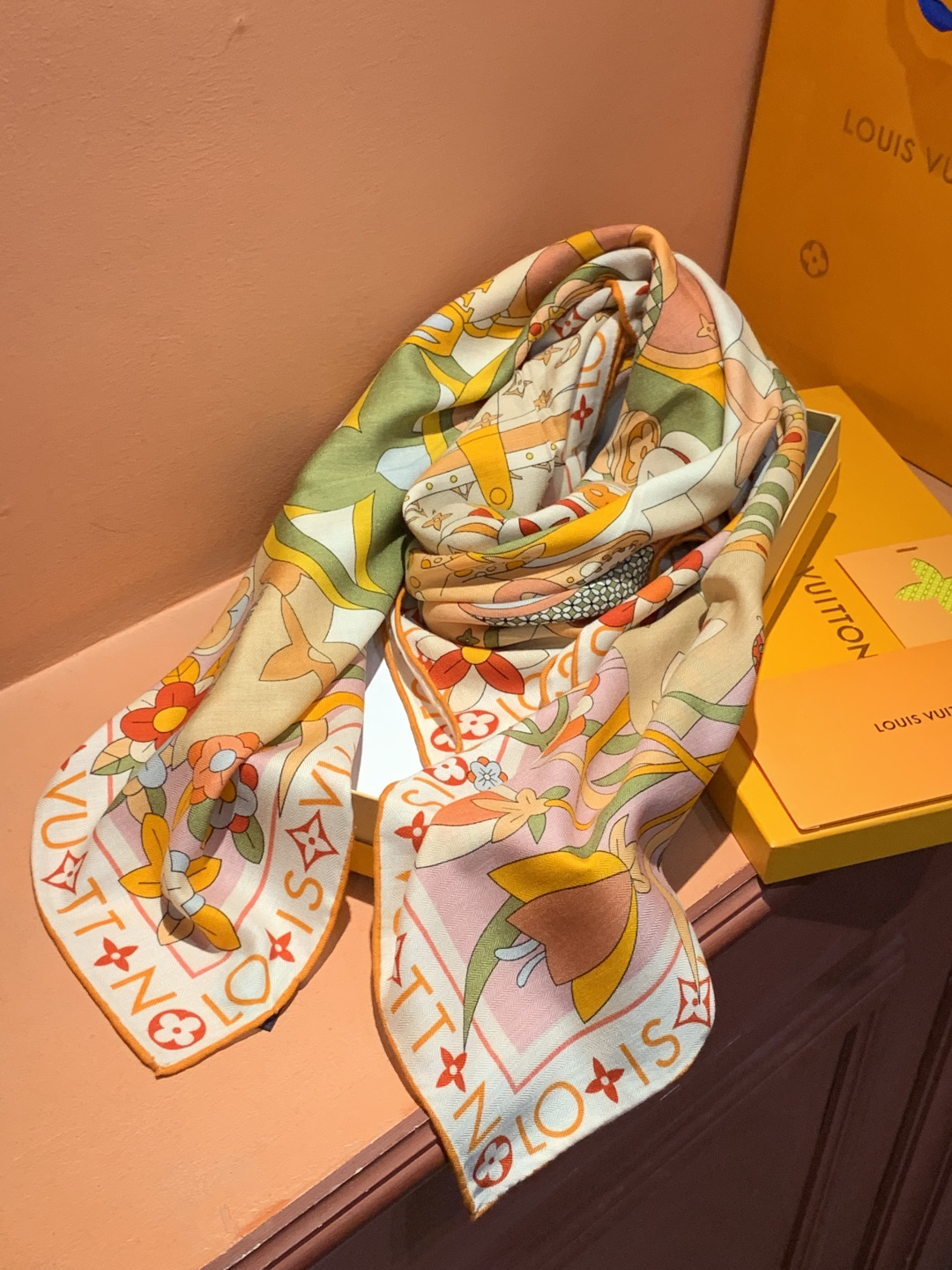 JARDIN DES PLANTES 140双面丝绒～【LV秋冬新品】Jardin Des Plante