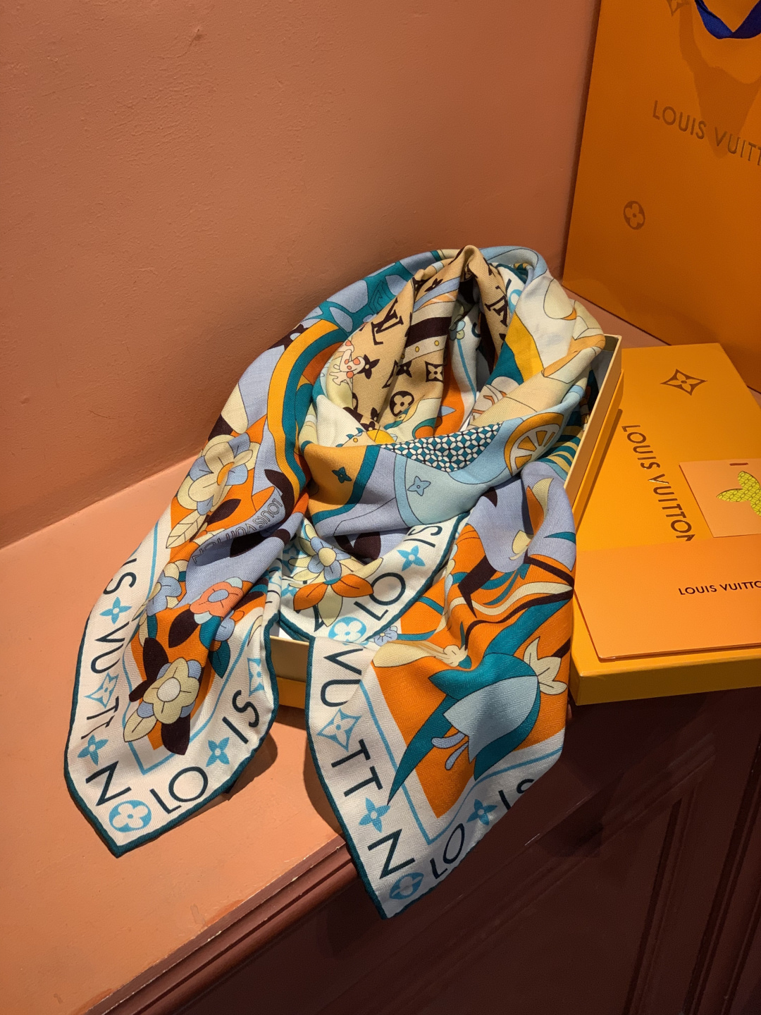 JARDIN DES PLANTES 140双面丝绒～【LV秋冬新品】Jardin Des Plante