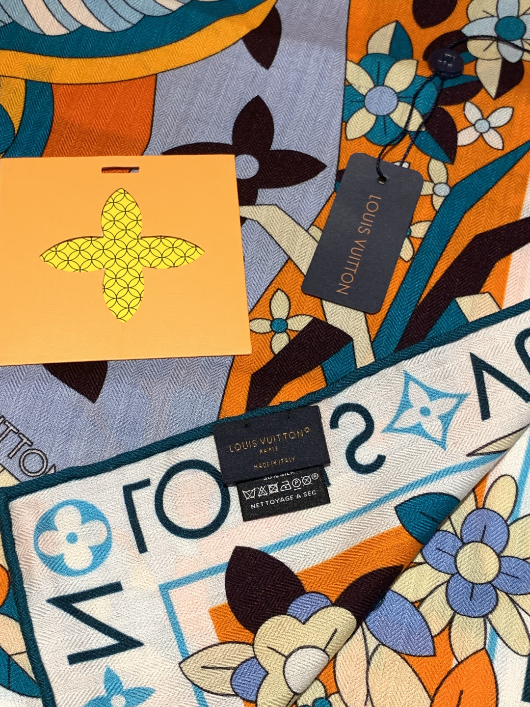 JARDIN DES PLANTES 140双面丝绒～【LV秋冬新品】Jardin Des Plante