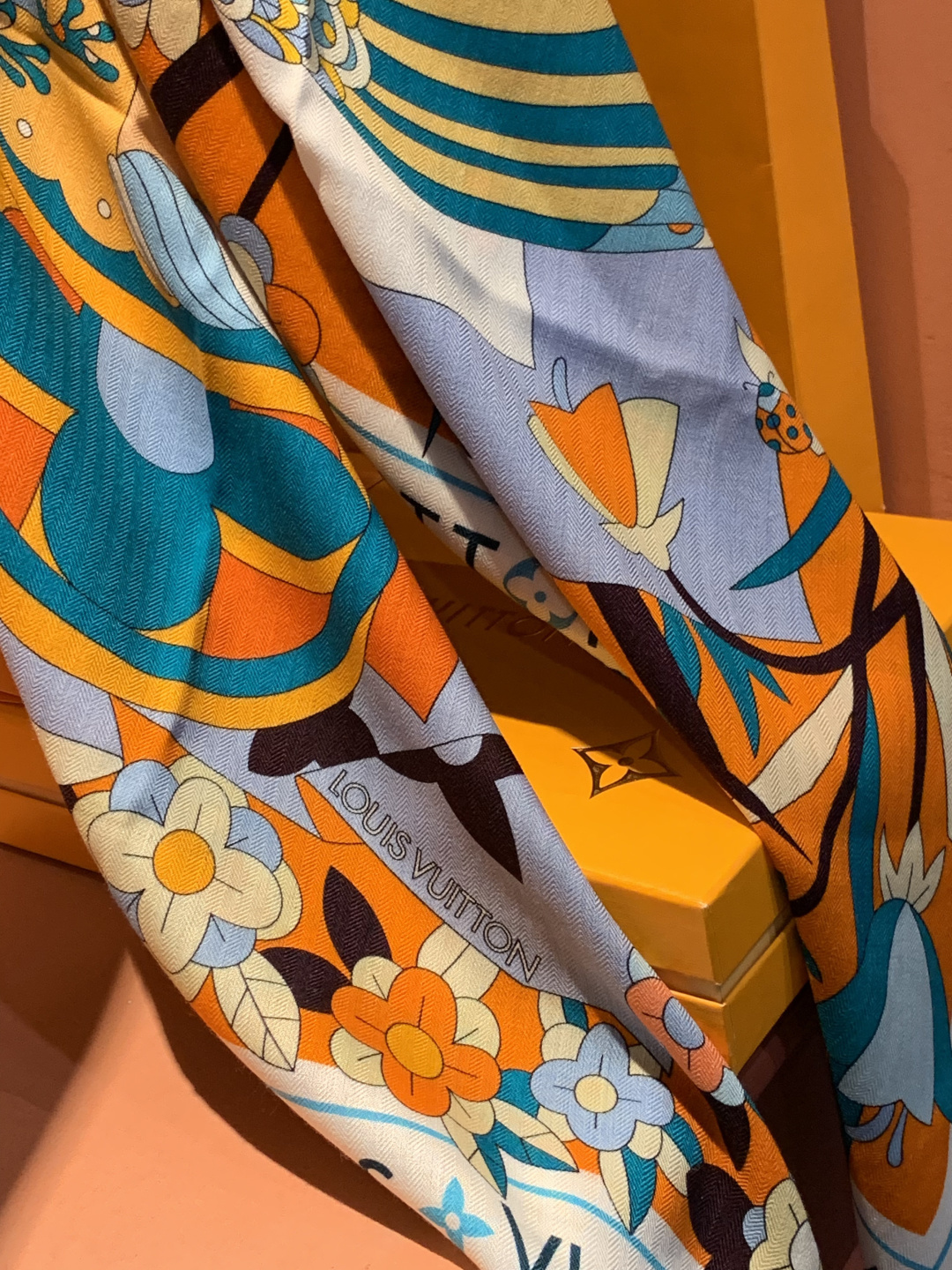 JARDIN DES PLANTES 140双面丝绒～【LV秋冬新品】Jardin Des Plante