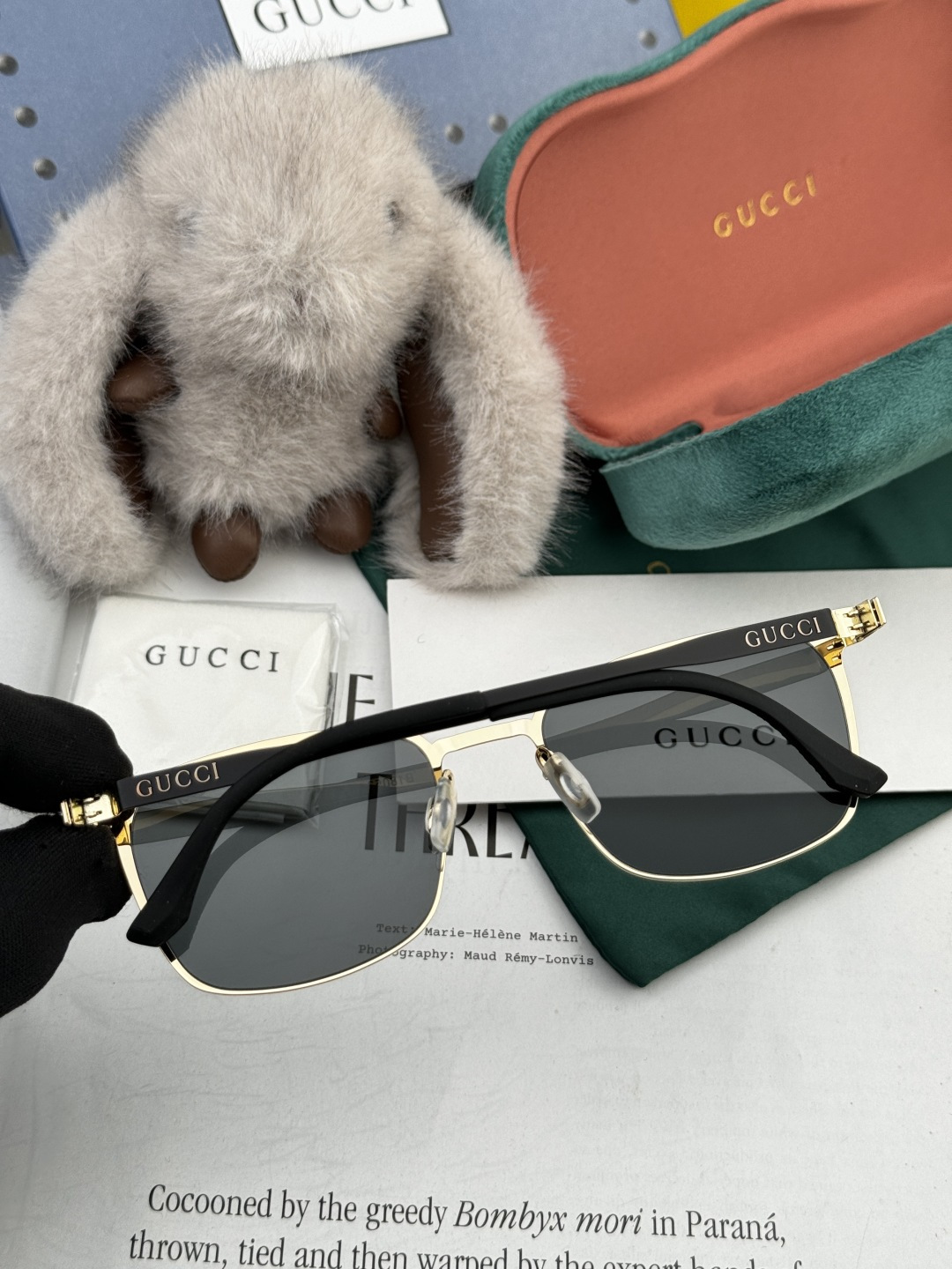 ♦️GUCCI 2025新款男女情侣款太阳镜多边形墨镜iP电镀永不褪色 超轻超有弹性整幅眼镜无螺丝重要的