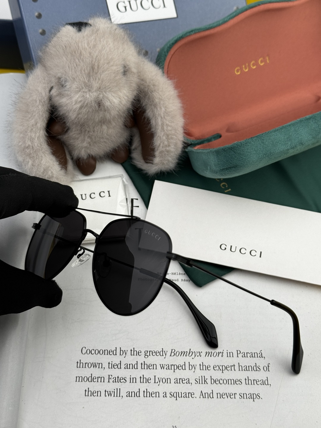 Gucci 。 高品质男女款墨镜 👍 进口宝丽来偏光镜片 。蛤蟆镜 开车钓鱼都可 。百搭显瘦墨镜韩版男士