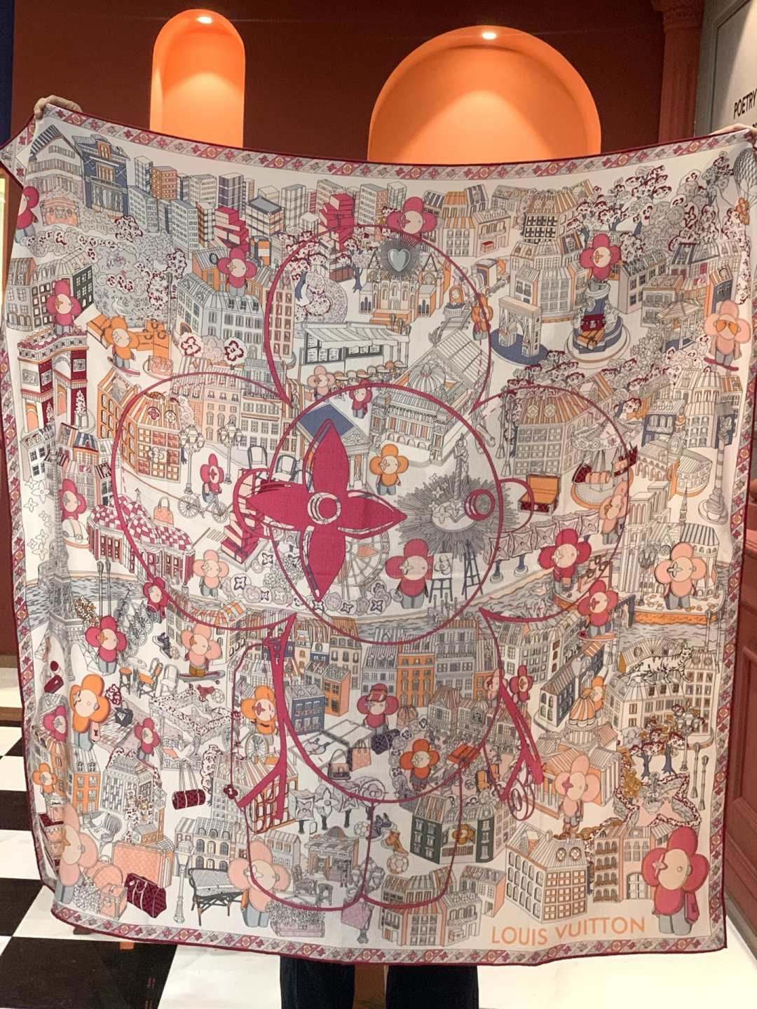 🆕L.viP 定制级别 【双面同色高奢丝绒方巾，baby绒级别的超柔触感】只有我家的品质才能叫丝绒方巾路