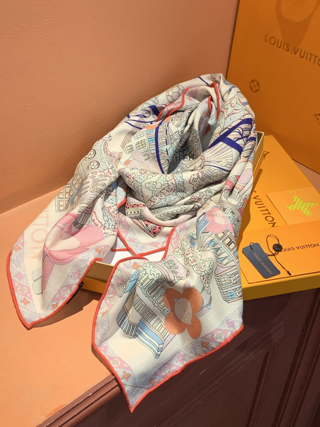 🆕L.viP 定制级别 【双面同色高奢丝绒方巾，baby绒级别的超柔触感】只有我家的品质才能叫丝绒方巾路