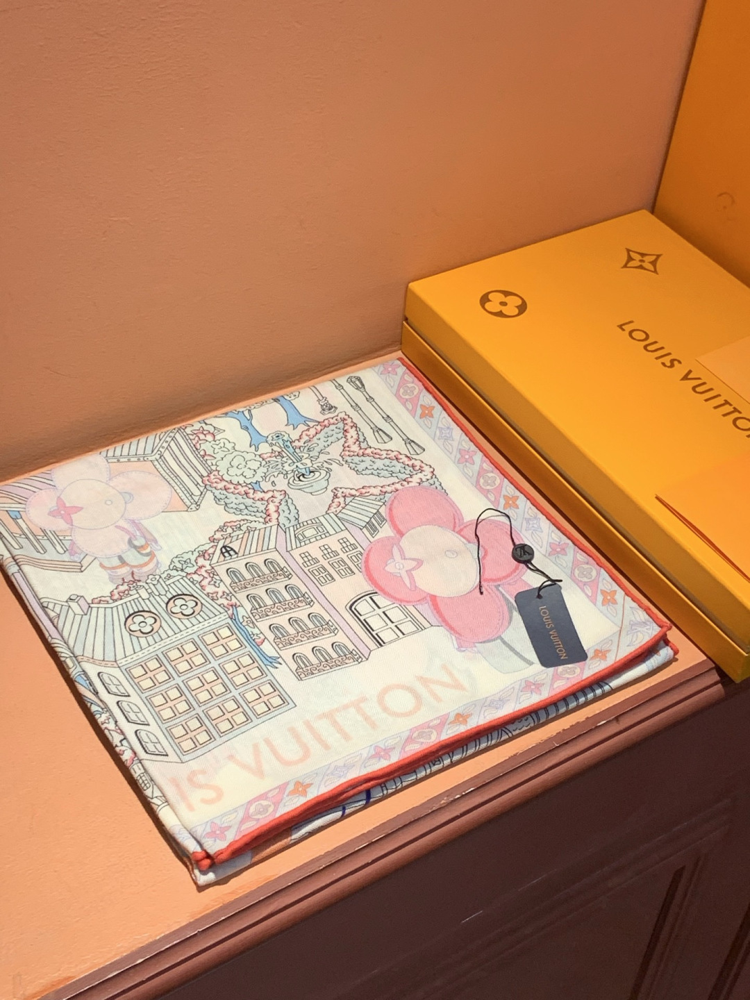 🆕L.viP 定制级别 【双面同色高奢丝绒方巾，baby绒级别的超柔触感】只有我家的品质才能叫丝绒方巾路