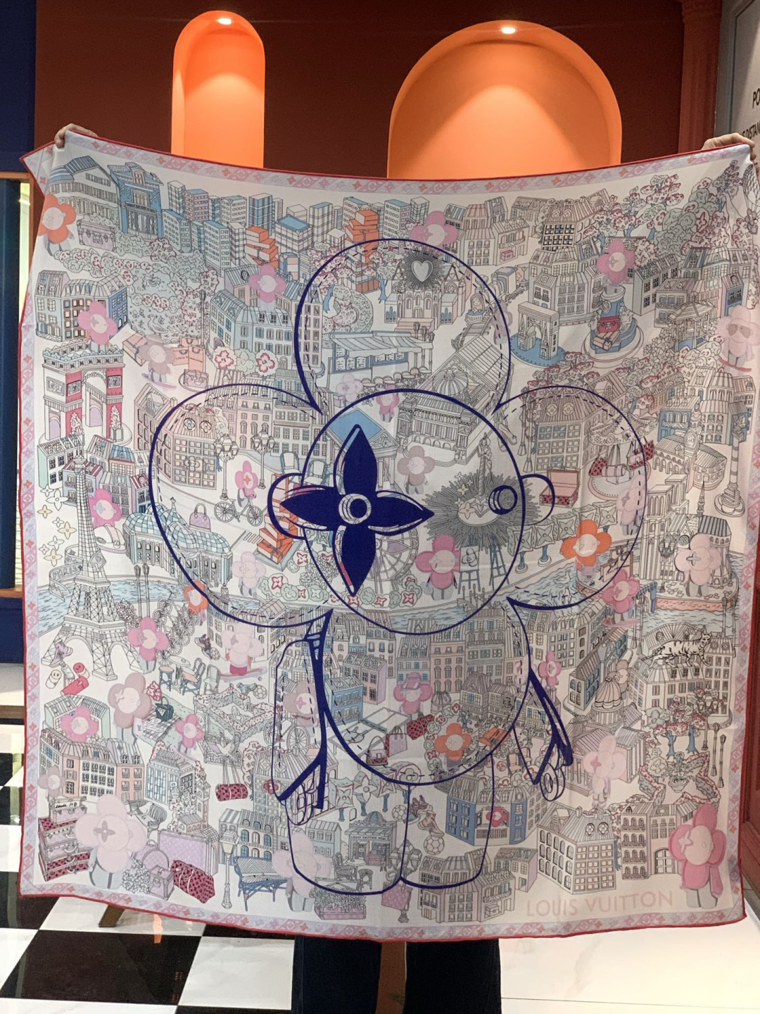 🆕L.viP 定制级别 【双面同色高奢丝绒方巾，baby绒级别的超柔触感】只有我家的品质才能叫丝绒方巾路