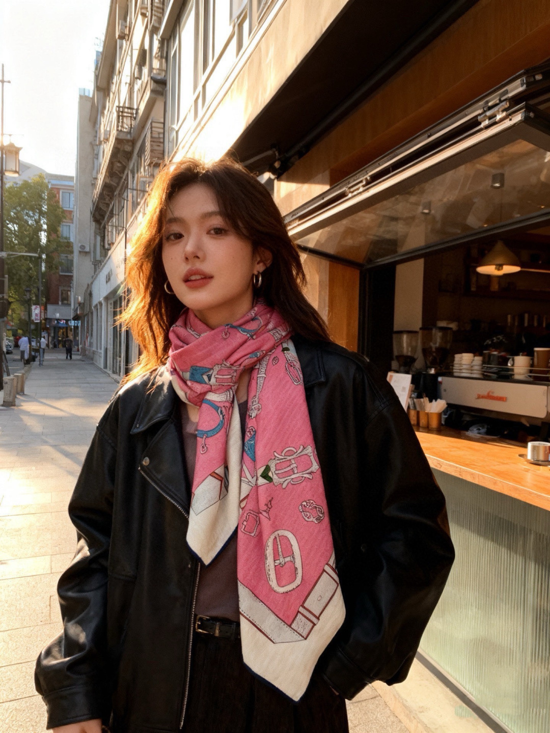 羊绒新款🆕👏👏买了都说好看‼️推荐💕爱马仕双面同色羊绒方巾【跃动的马儿双面同色140】，顶级工艺超值‼️