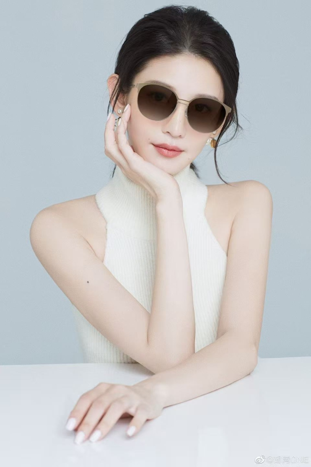 🔺 【香奈儿】2025开春新款 潮流爆款 时尚圆框太阳镜 高品质 佩戴舒适 网红潮款墨镜 女士高清太阳镜