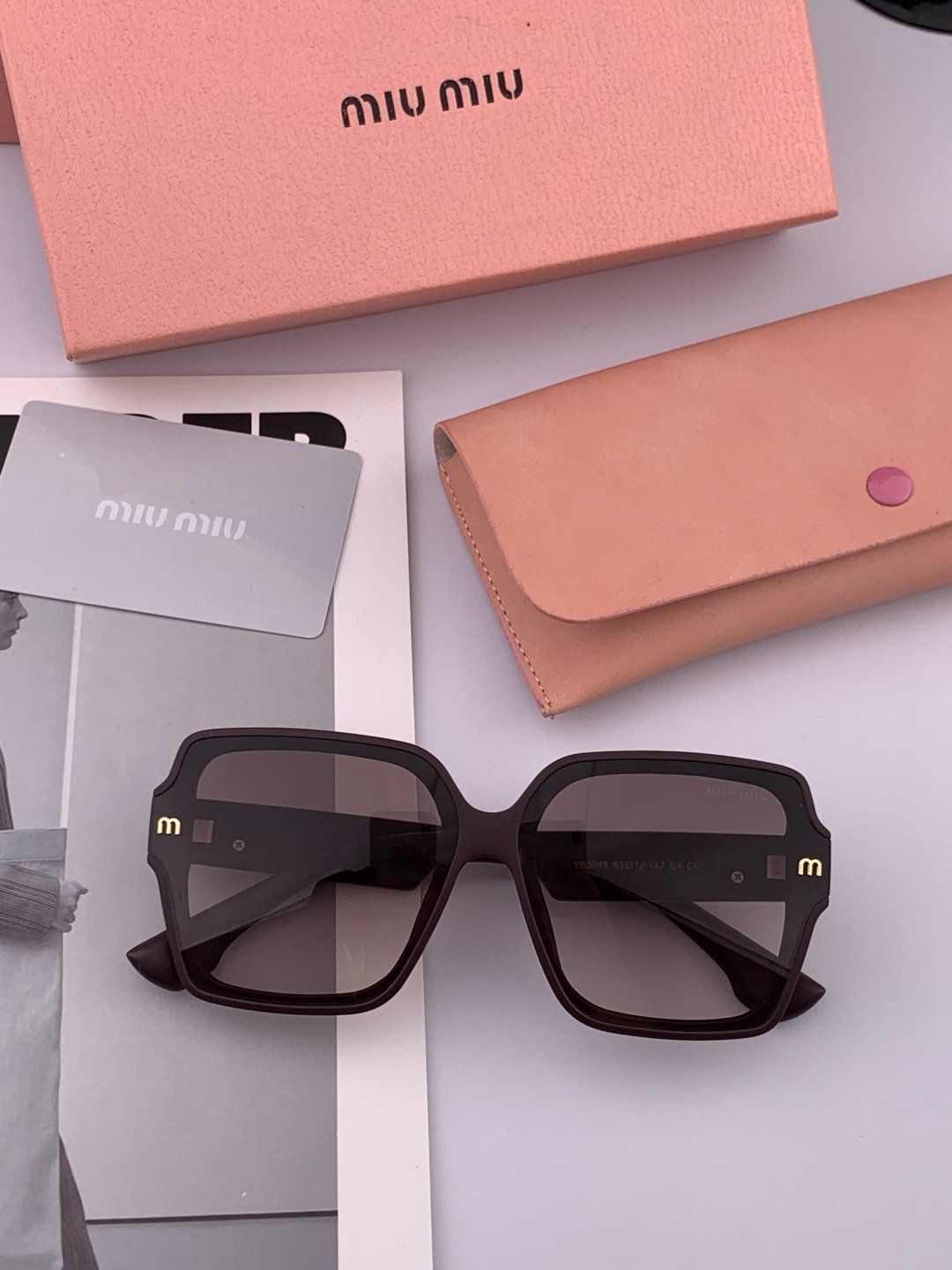 MIUMIU/缪缪🖇🖇2025开春新款🌟闪耀新款璀璨登台 ❤❤太阳镜潮品 精致个性设计简约时尚 专柜品质