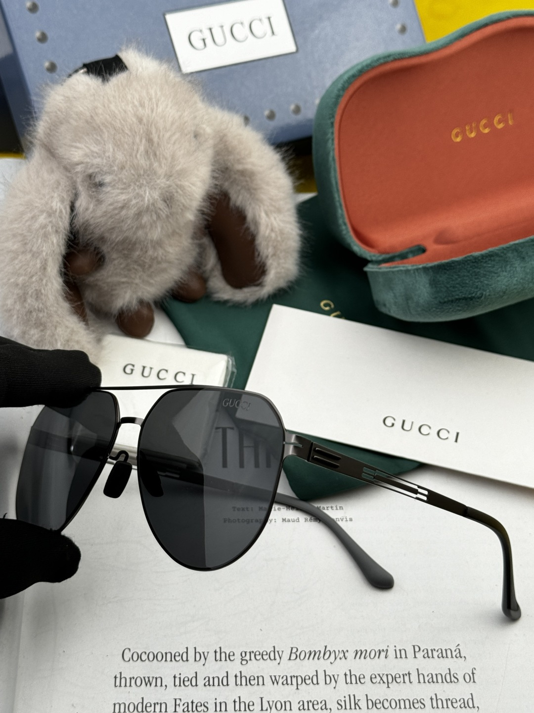 ♦️ GUCCI 2025新款男女情侣款太阳镜多边形墨镜iP电镀永不褪色 超轻超有弹性整幅眼镜无螺丝重要